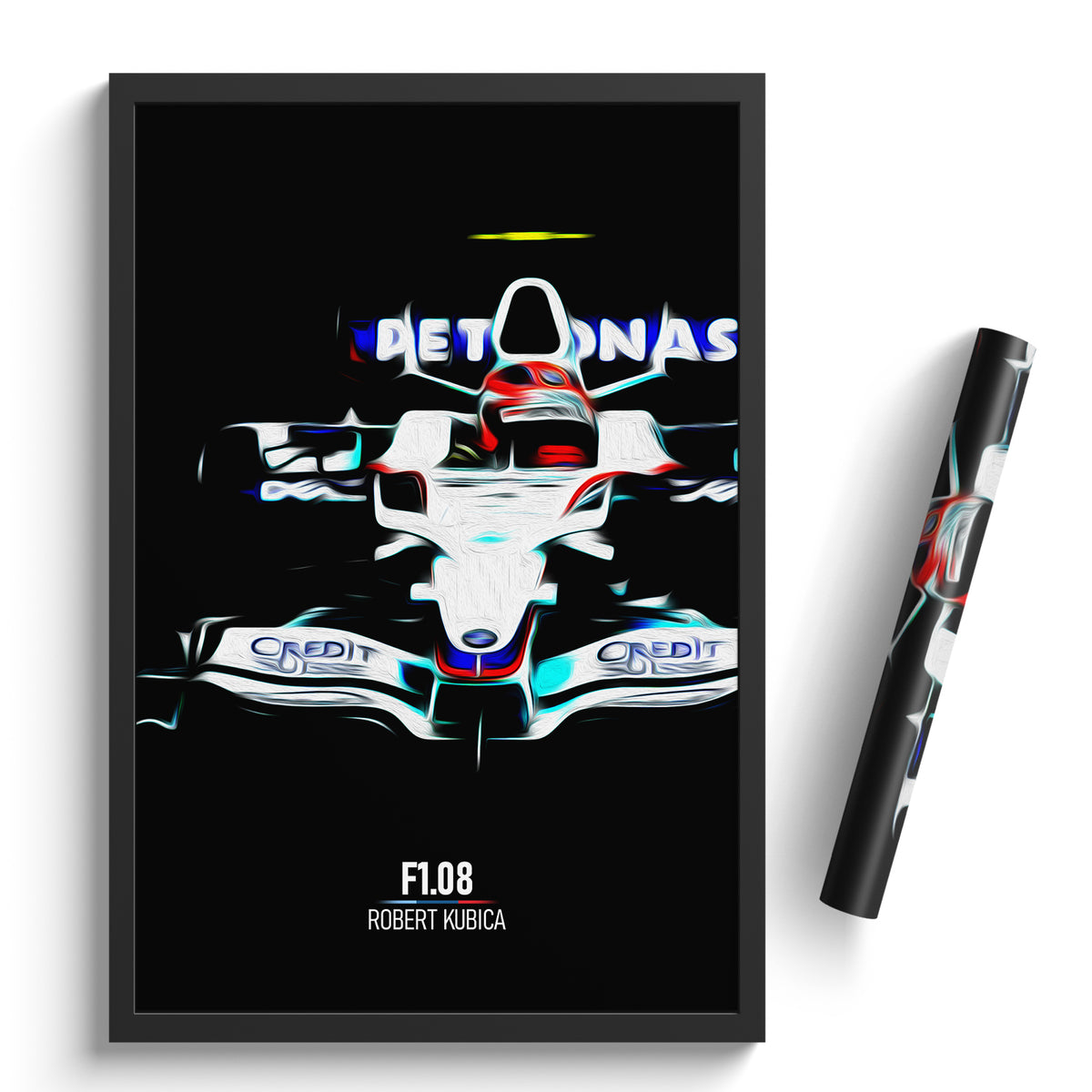 Magazine CH1 Formule 1 Avec Modèle BMW Sauber F1.08 Robert Kubica - Échelle 1:43, Occasion