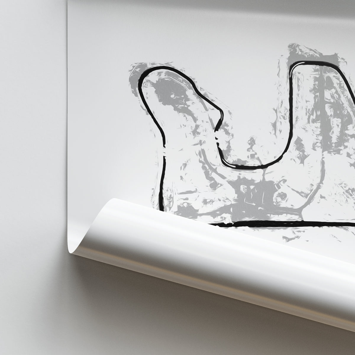 Blackhawk Farms Raceway - Racetrack Print – Illustrated Tracks