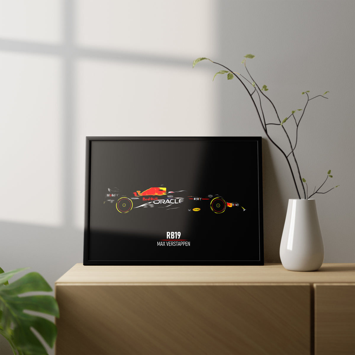 Red Bull RB19, Max Verstappen 2023 - Formula 1 Print – Illustrated