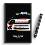 Load image into Gallery viewer, Toyota Celicia GT-Four ST185 WRC - Rally Print
