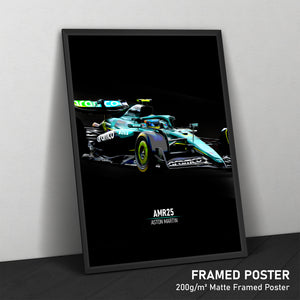 Aston Martin AMR25 - F1 Race Car Print 2025