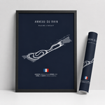Load image into Gallery viewer, Anneau du Rhin - Racetrack Print

