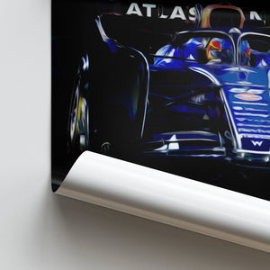 Williams FW47- F1 Race Car Print 2025