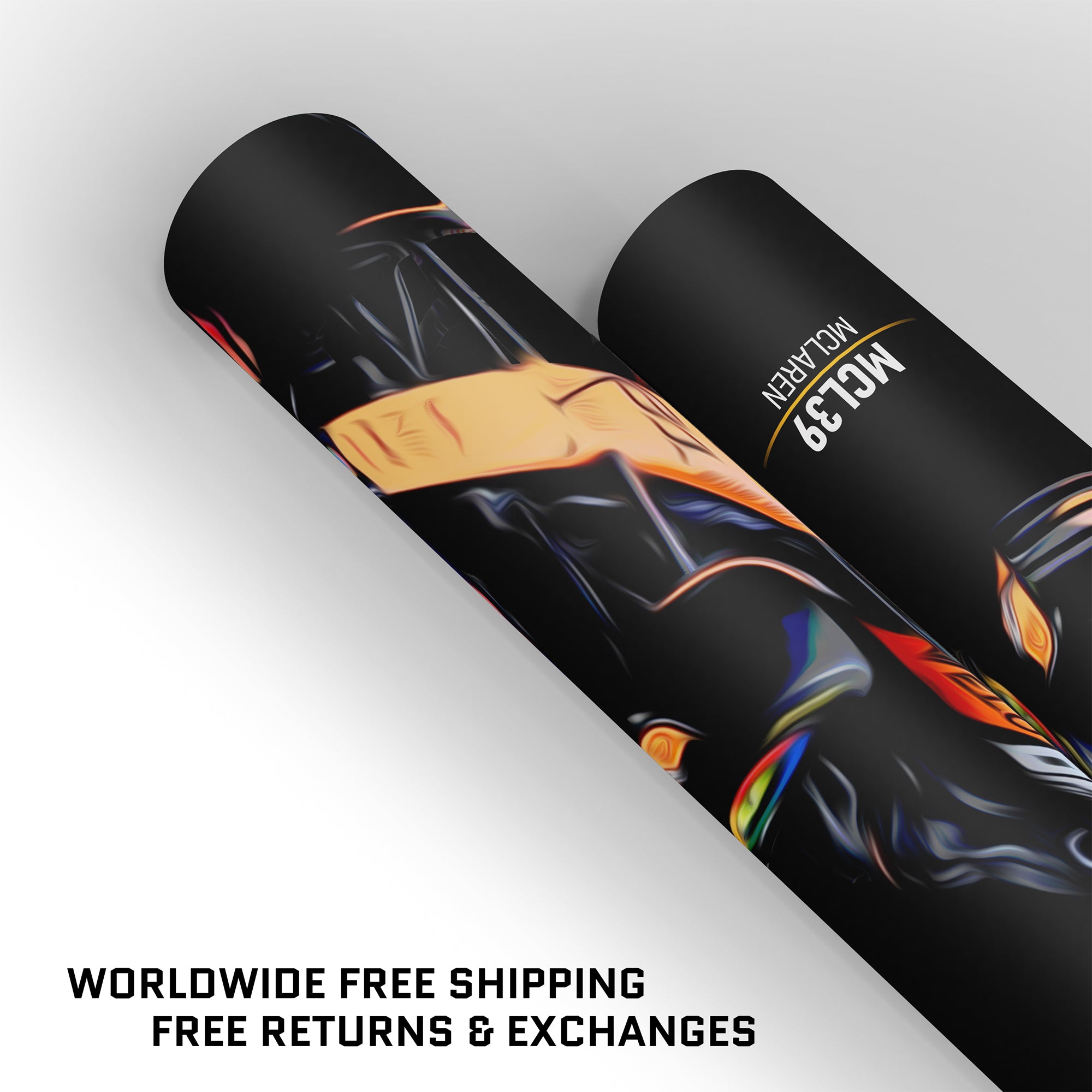 McLaren MCL39- F1 Race Car Print 2025 Side View