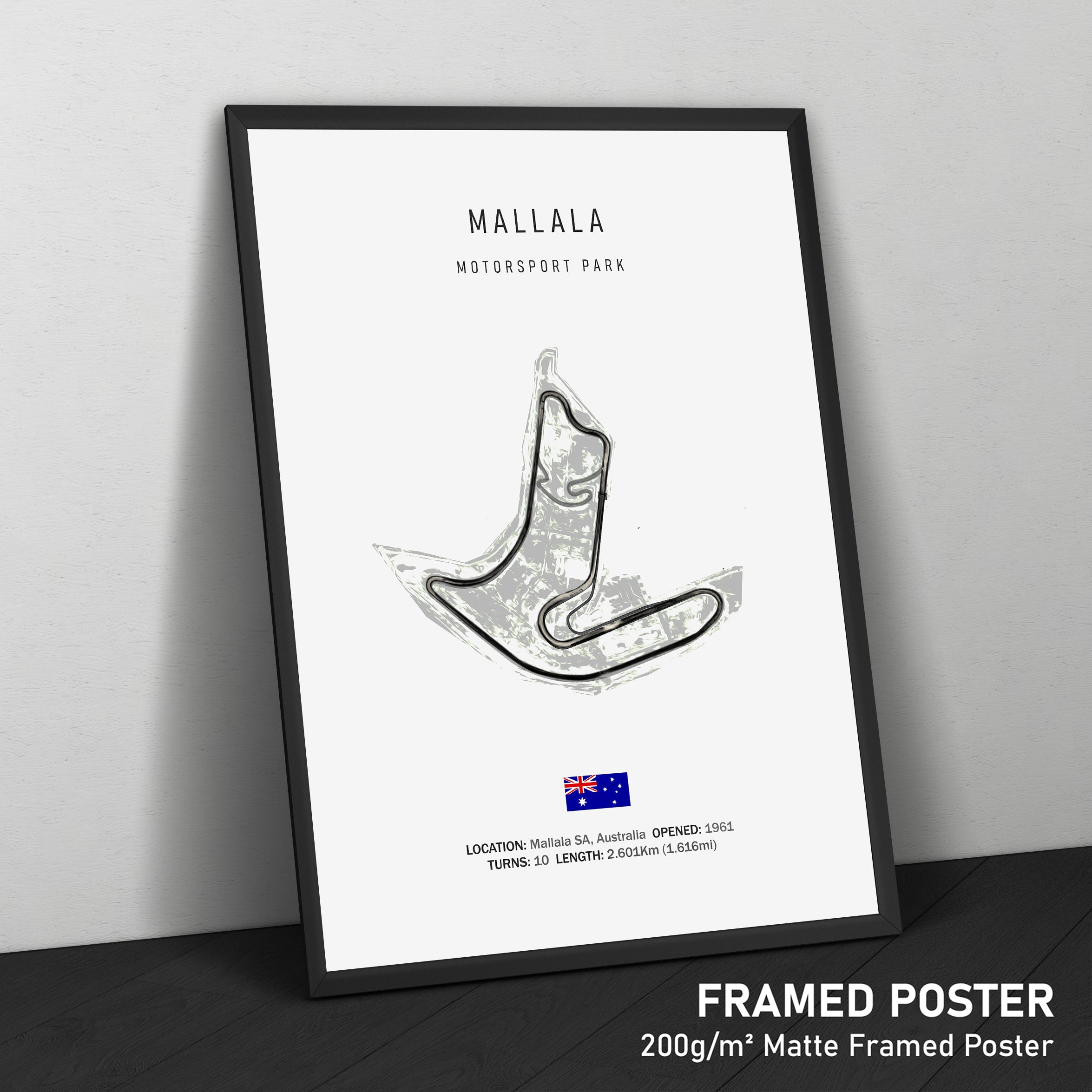 Mallala Motorsport Park - Racetrack Print