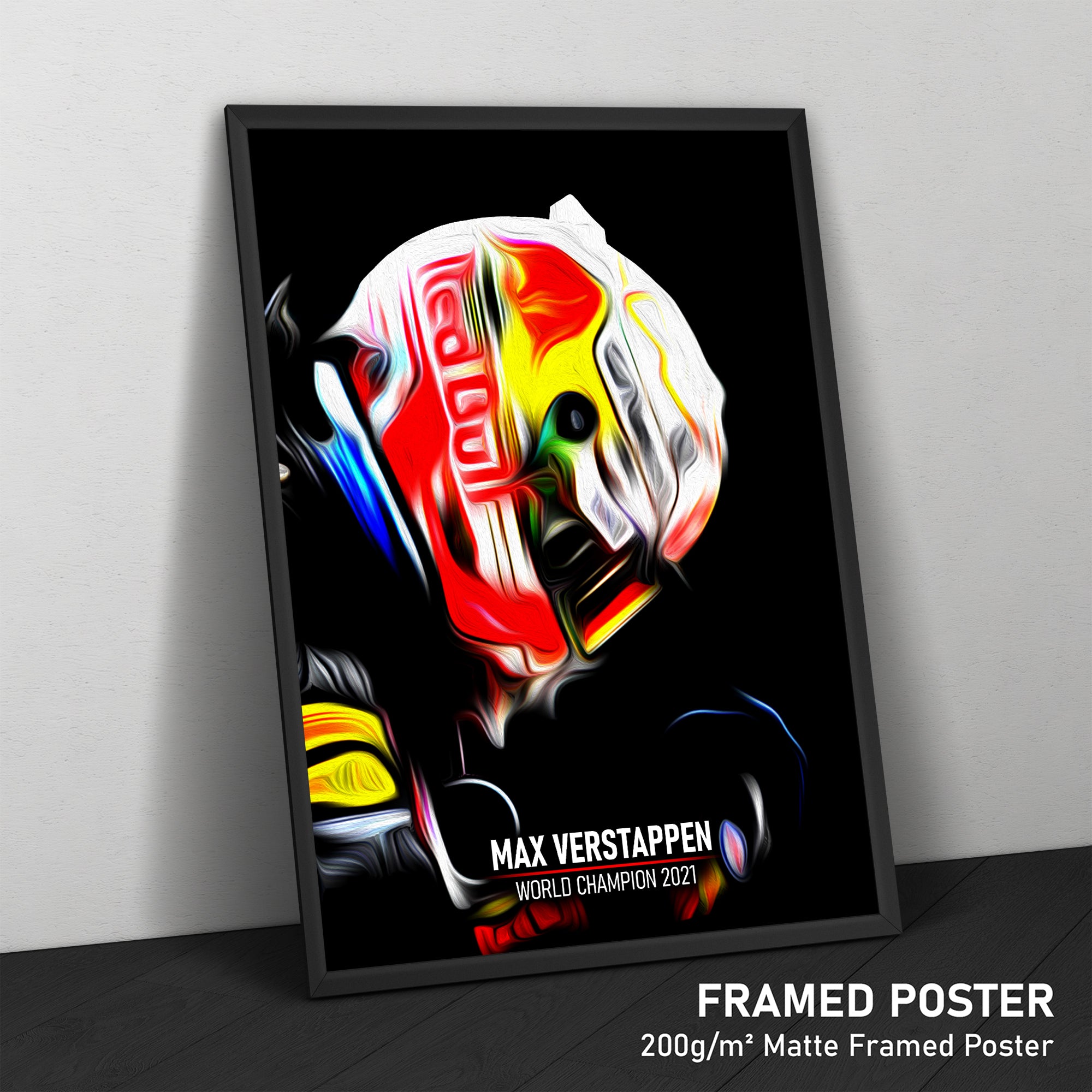 CUSTOM Max Verstappen, Red Bull 2021 - Formula 1 Print