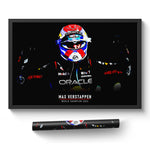 Charger l&#39;image dans la galerie, Max Verstappen, Red Bull 2024 Champion- Formula 1 Print Horizontal
