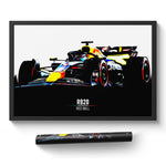 Load image into Gallery viewer, Red Bull Racing RB20 - Race Car Print- White
