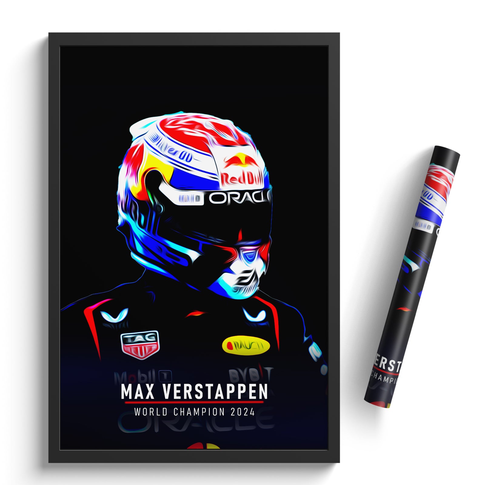 Max Verstappen, Red Bull 2024 Champion- Formula 1 Print