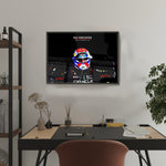 Charger l&#39;image dans la galerie, Max Verstappen, Red Bull 2024 Champion- Formula 1 Print Horizontal
