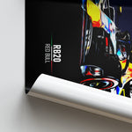 Charger l&#39;image dans la galerie, Red Bull Racing RB20 - Race Car Print
