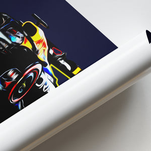 Red Bull Racing RB20 - Race Car Print