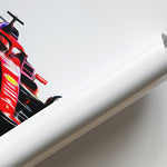 Charger l&#39;image dans la galerie, Ferrari SF24 - Race Car Print- White
