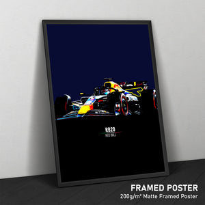 Red Bull Racing RB20 - Race Car Print