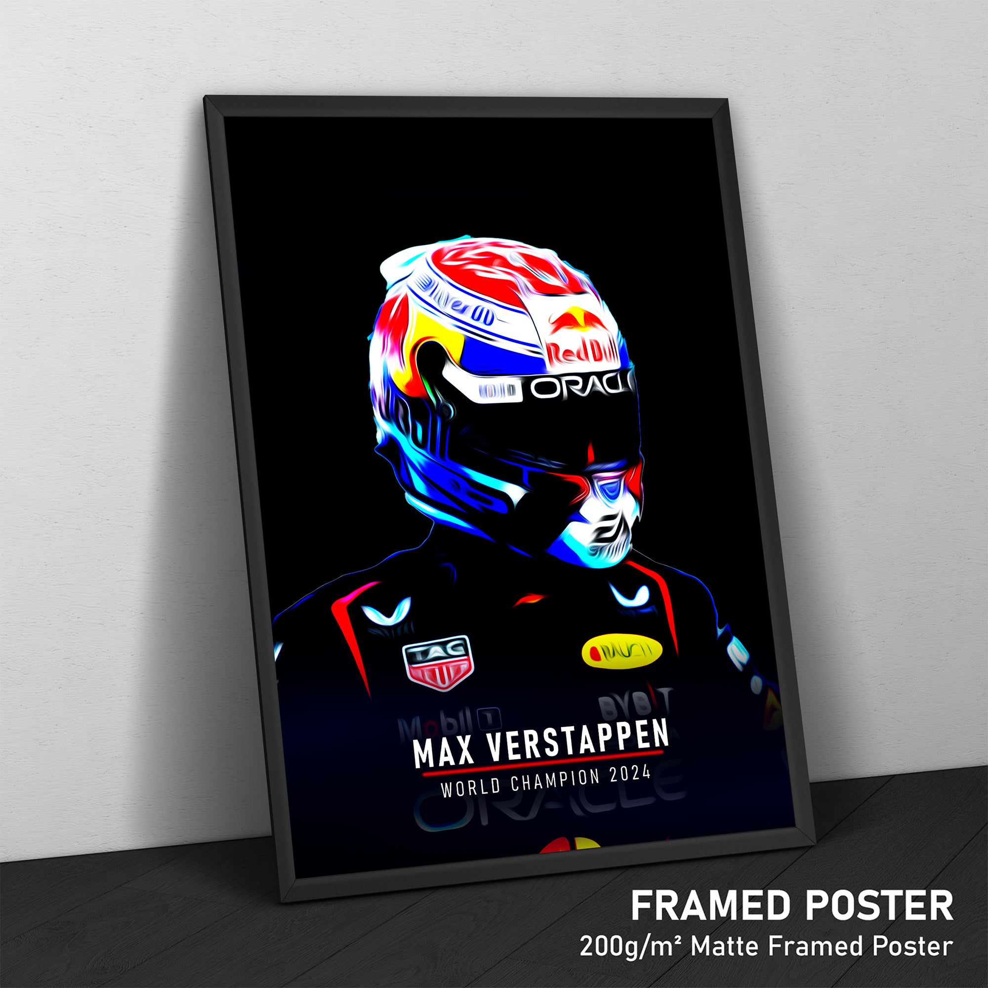 Max Verstappen, Red Bull 2024 Champion- Formula 1 Print