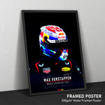 Charger l&#39;image dans la galerie, Max Verstappen, Red Bull 2024 Champion- Formula 1 Print
