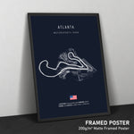 Load image into Gallery viewer, Atlanta Motorsports Park - Racetrack Print
