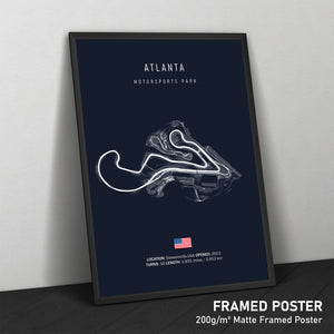 Atlanta Motorsports Park - Racetrack Print