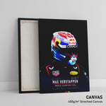 Charger l&#39;image dans la galerie, Max Verstappen, Red Bull 2024 Champion- Formula 1 Print
