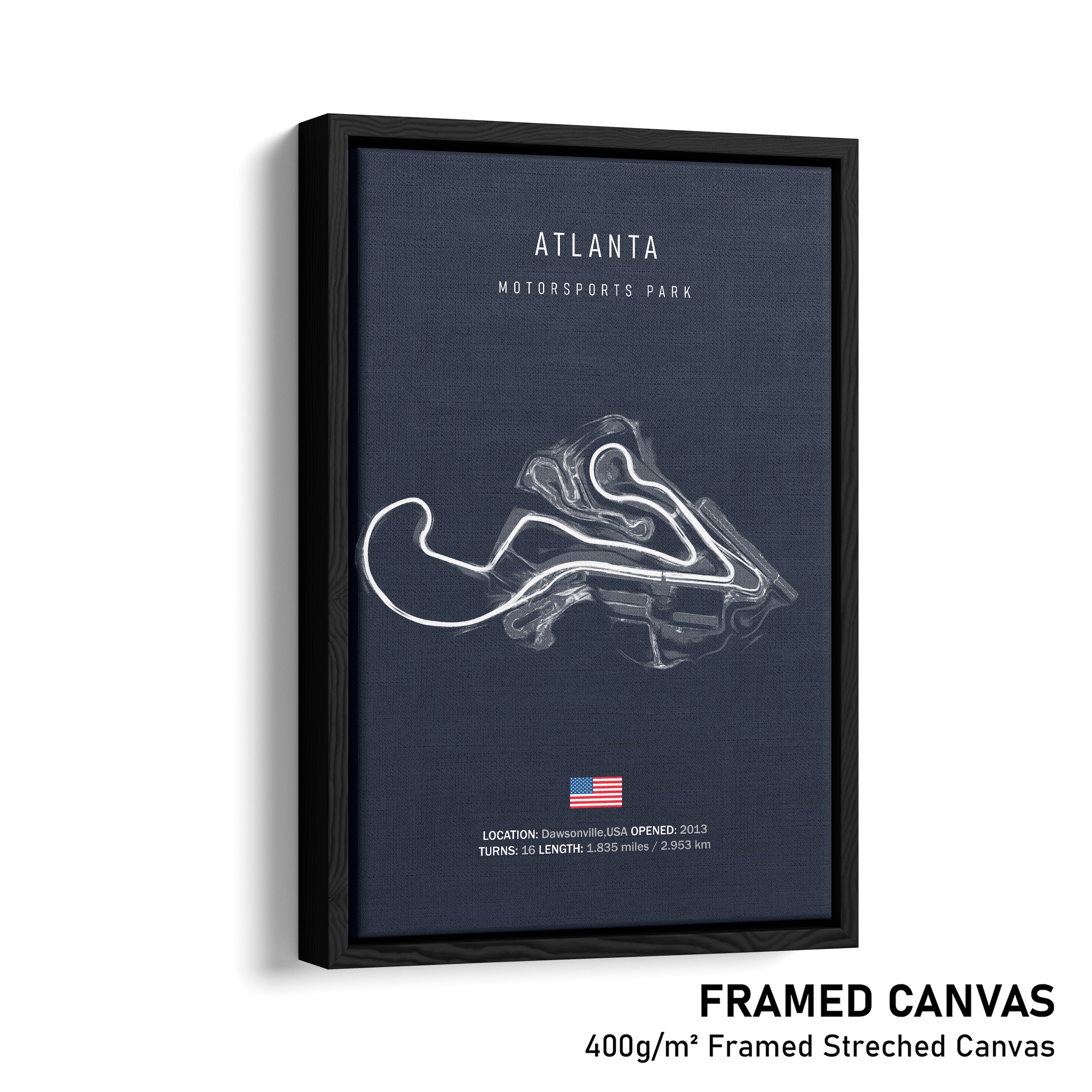 Atlanta Motorsports Park - Racetrack Print