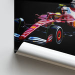 Charger l&#39;image dans la galerie, Ferrari SF25- F1 Race Car Print 2025 (sideview)
