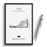Load image into Gallery viewer, Taupo International Motorsport Park - Racetrack Print
