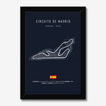 Load image into Gallery viewer, Circuito De Madrid- Jarama Racetrack Print
