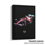 Charger l&#39;image dans la galerie, Ferrari SF25- F1 Race Car Print 2025 (sideview)
