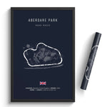 Load image into Gallery viewer, Aberdare Park Road Races - Racetrack Print

