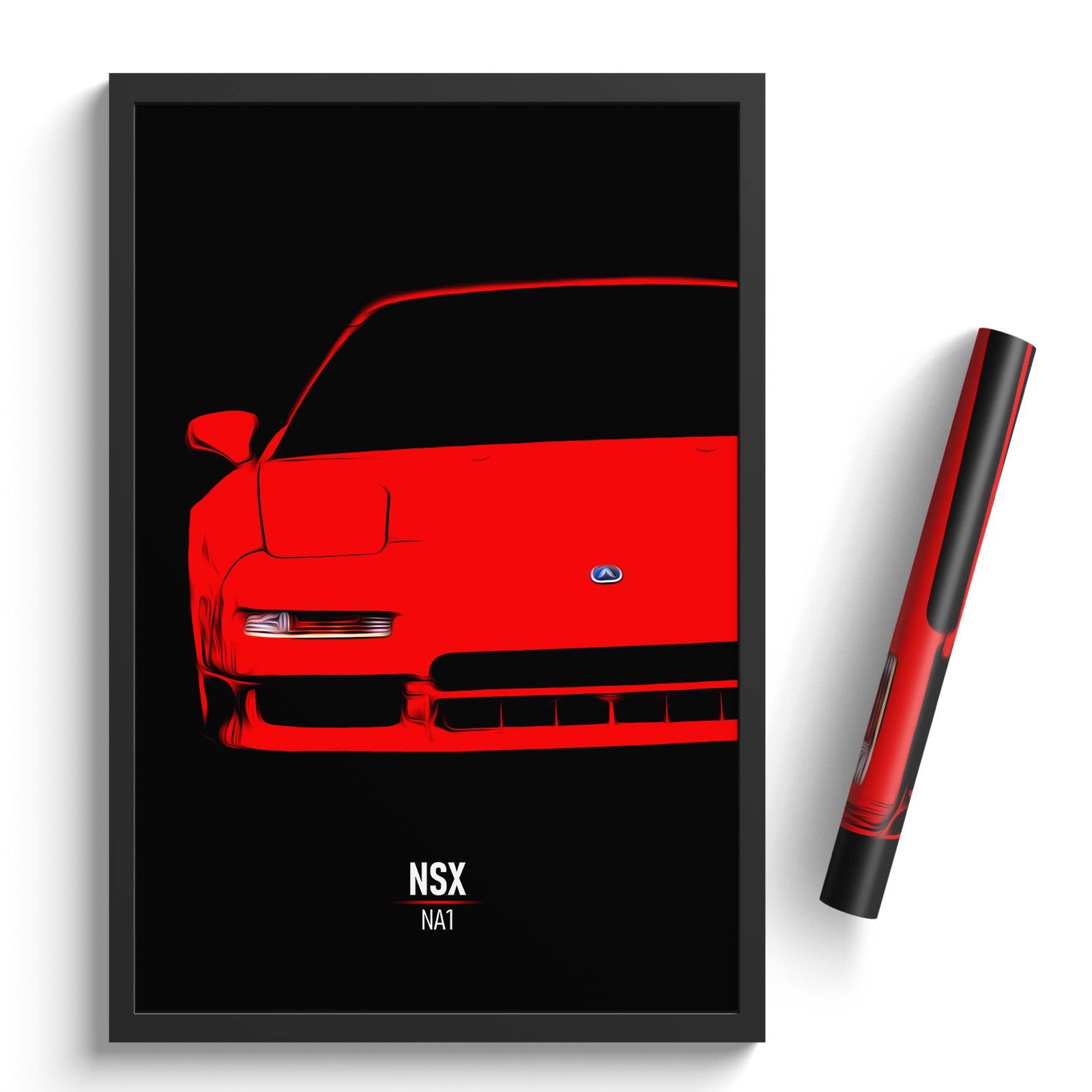 Acura NSX NA1 - Sports Car Poster Print