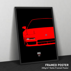 Acura NSX NA1 - Sports Car Framed Poster Print
