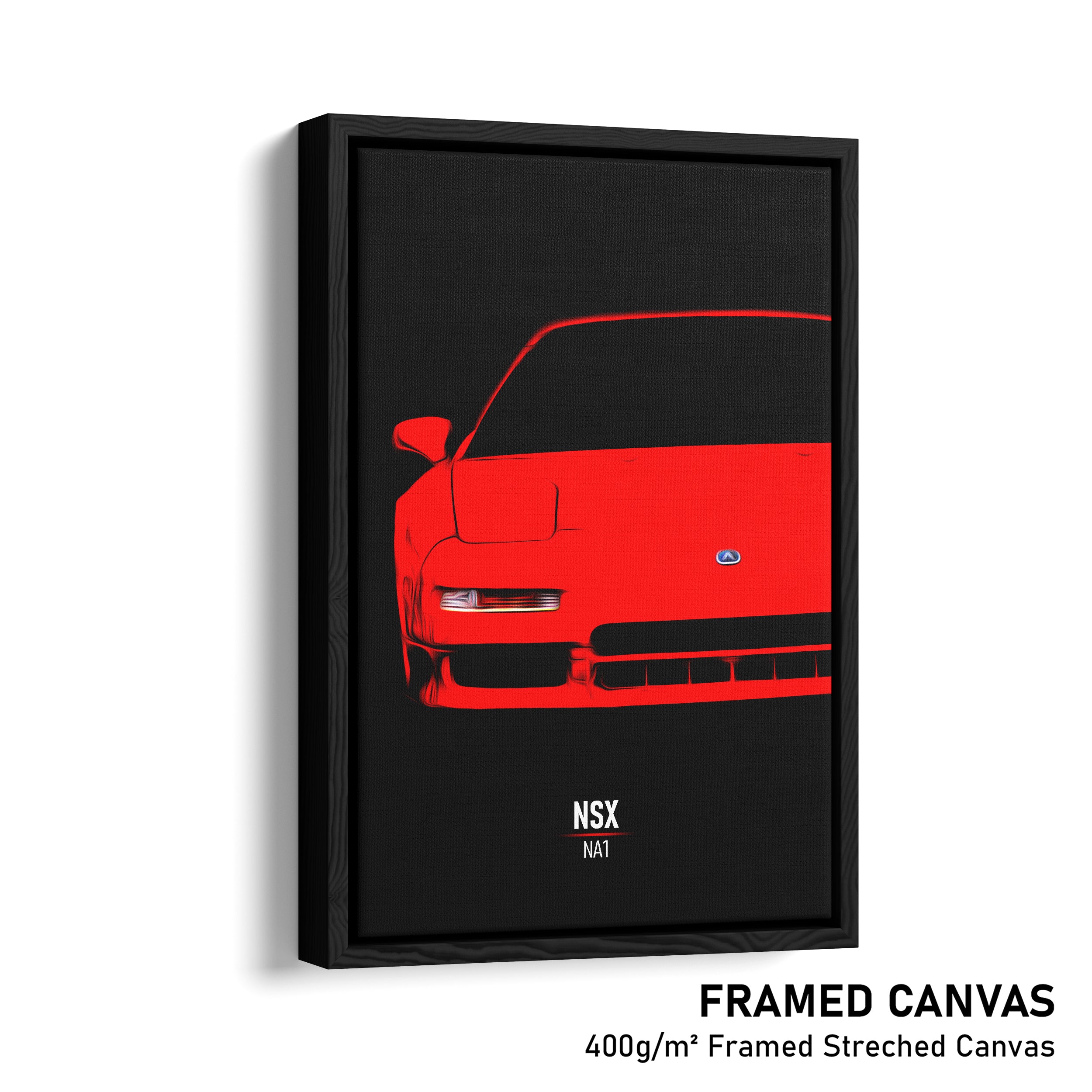 Acura NSX NA1 - Sports Car Framed Canvas Print