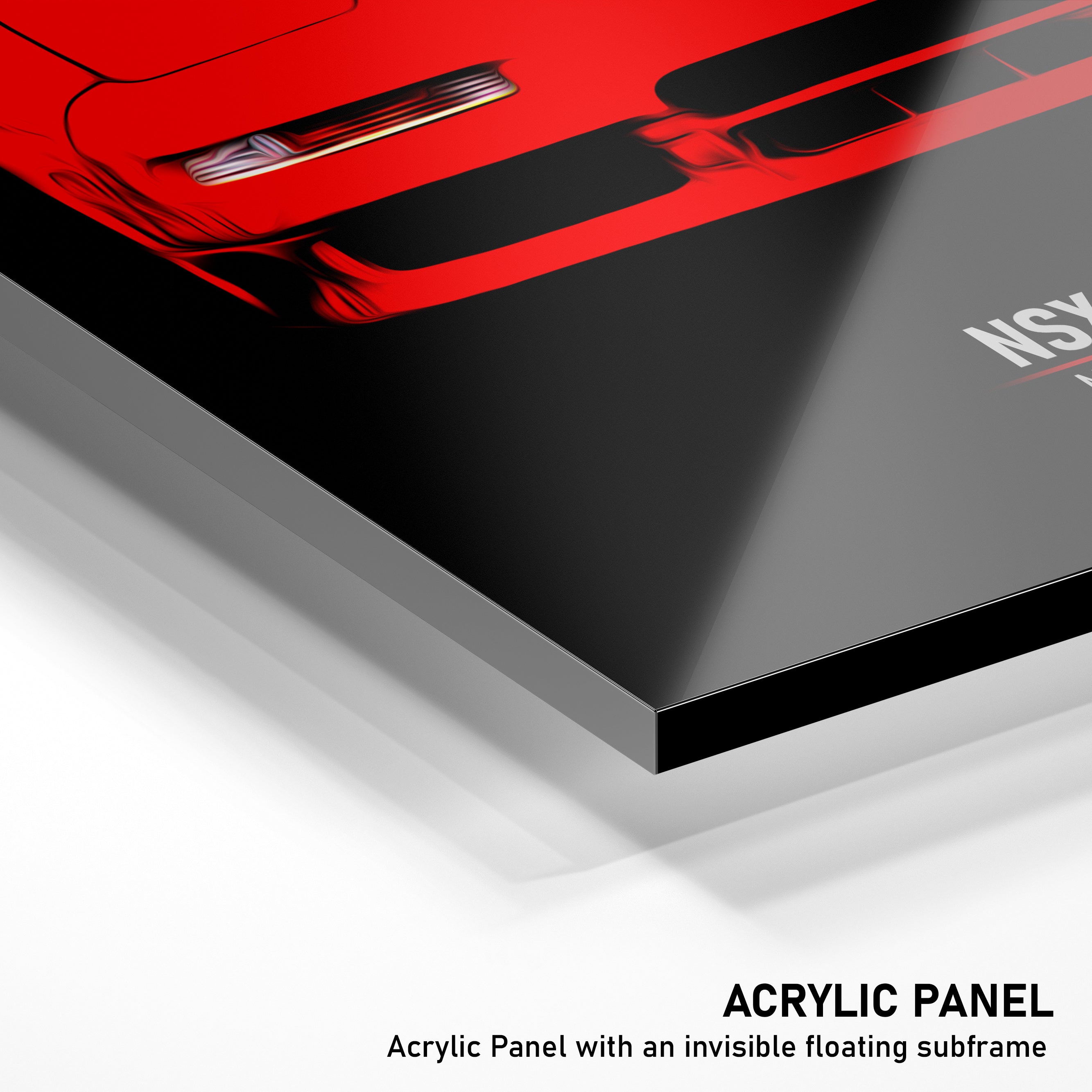 Acura NSX NA1 - Sports Car Acrylic Panel Print