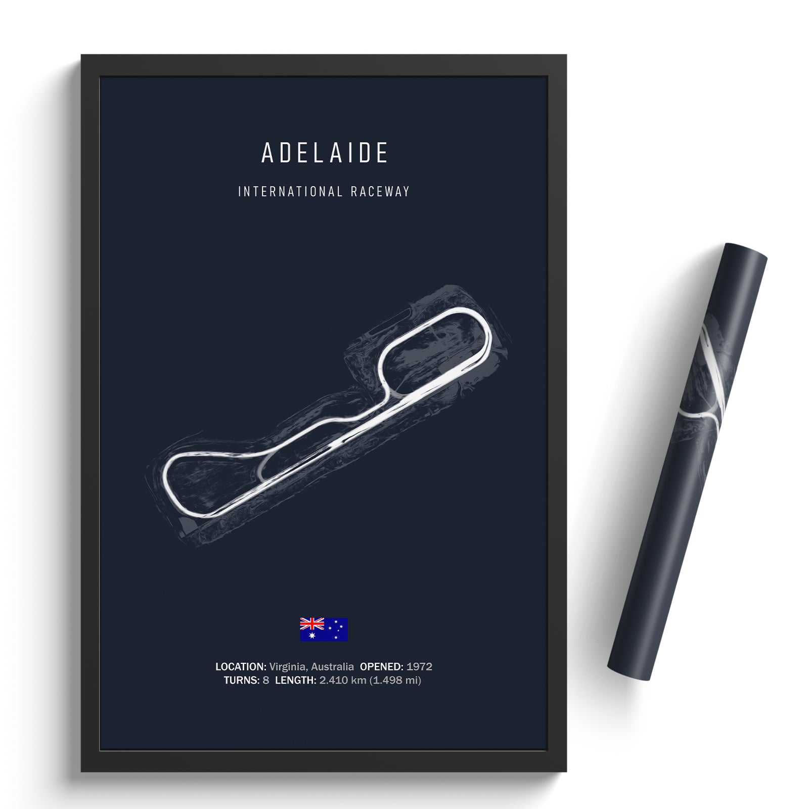 Adelaide International Raceway - Racetrack Print