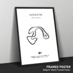 Load image into Gallery viewer, Ahveniston Moottorirata - Racetrack Print
