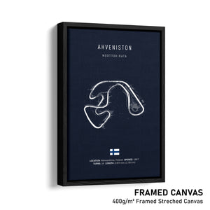 Ahveniston Moottorirata - Racetrack Print