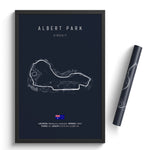 Load image into Gallery viewer, Albert Park Circuit - Racetrack Print
