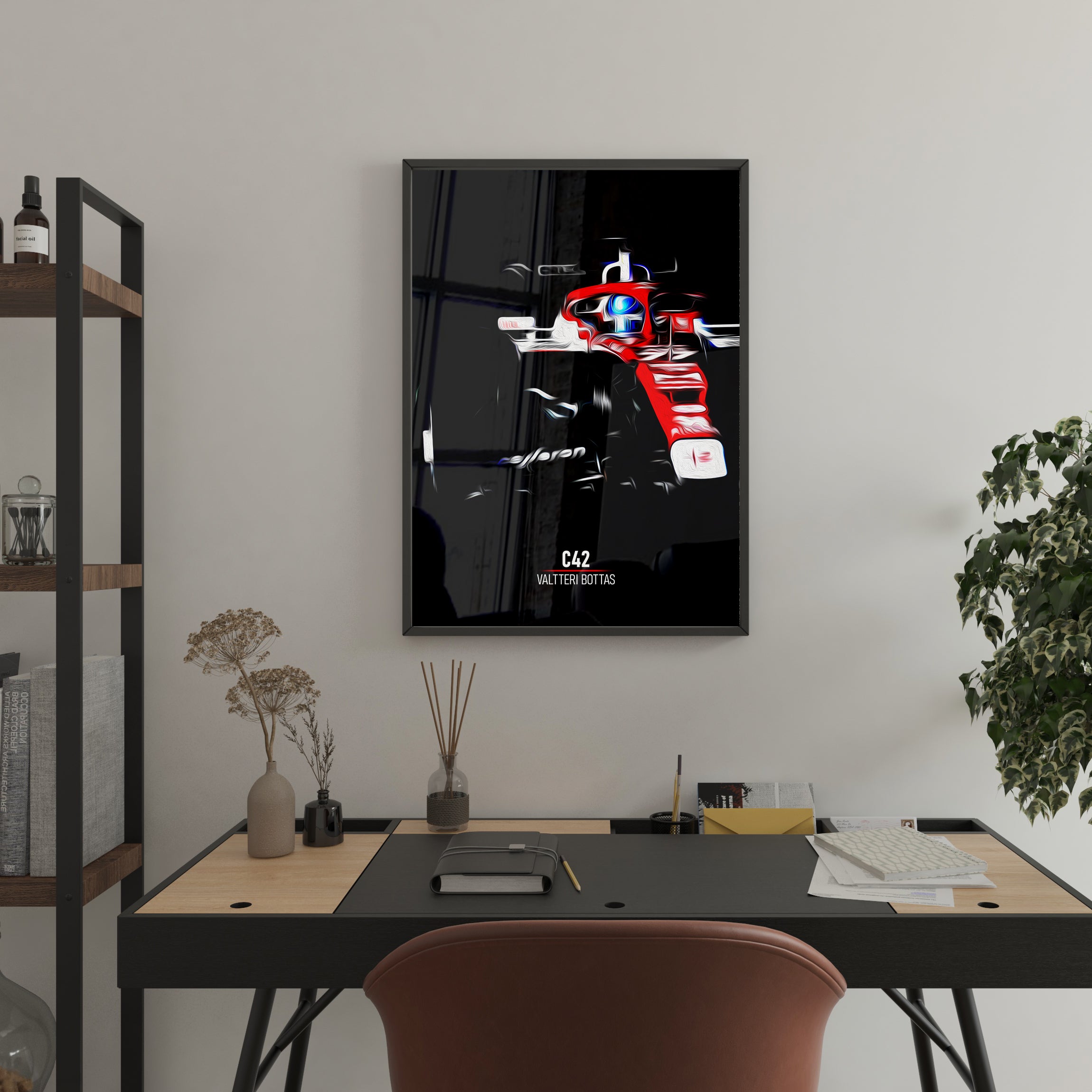 Alfa Romeo C42, Valtteri Bottas 2022 - Formula 1 Print