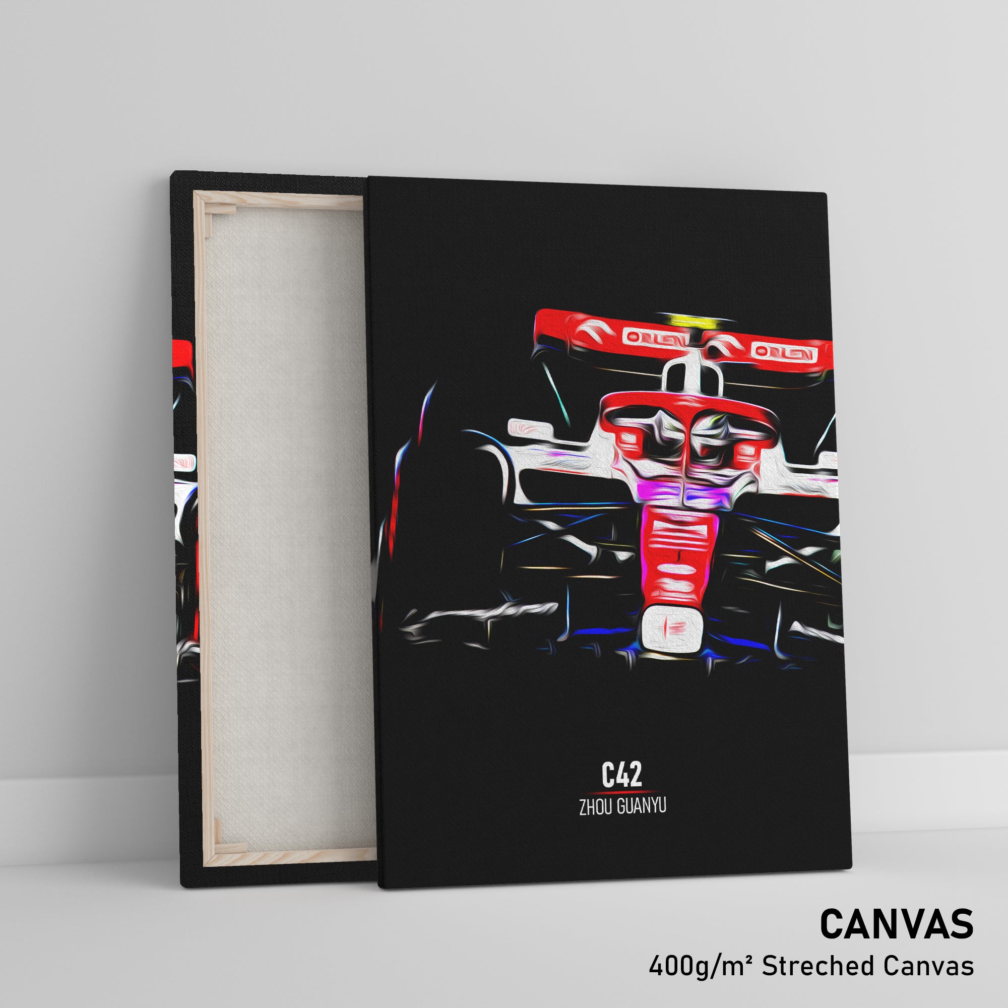 Alfa Romeo C42, Zhou Guanyu 2022 - Formula 1 Print