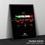 Load image into Gallery viewer, Alfa Romeo C43, Valtteri Bottas - Formula 1 Framed Poster Print
