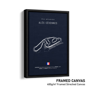 Pôle Mécanique Alès Cévennes - Racetrack Print