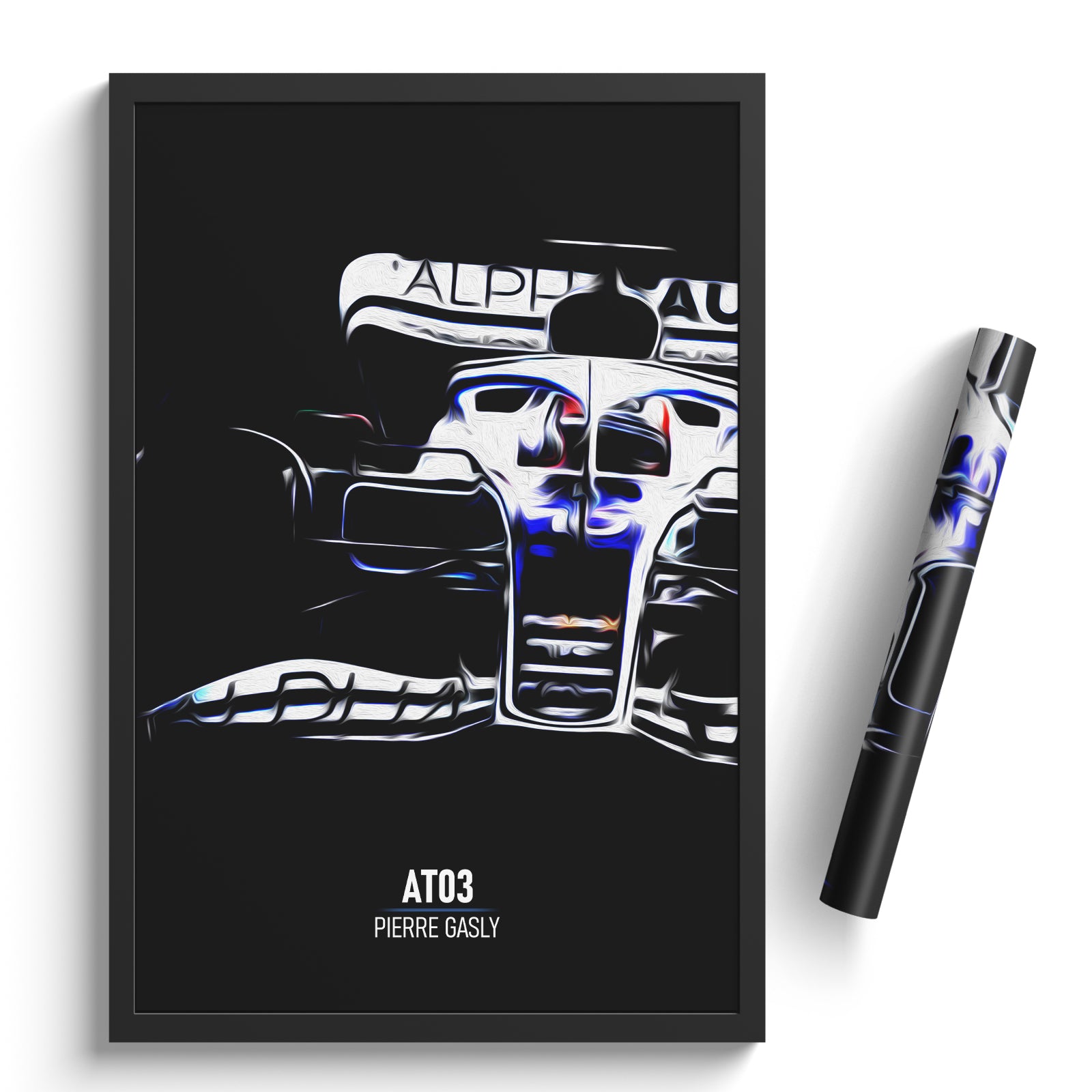 Alpha Tauri AT03, Pierre Gasly 2022 - Formula 1 Print