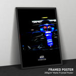 Load image into Gallery viewer, Alpine A521, Esteban Ocon 2021 - Formula 1 Print
