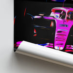 Load image into Gallery viewer, Alpine A522, Esteban Ocon 2022 - Formula 1 Print
