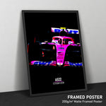 Load image into Gallery viewer, Alpine A522, Esteban Ocon 2022 - Formula 1 Print
