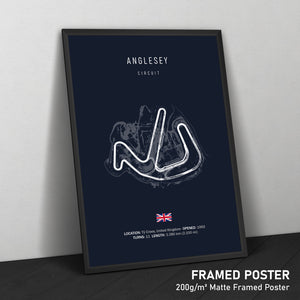 Anglesey Circuit - Racetrack Print