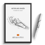 Load image into Gallery viewer, MotorLand Aragón - Racetrack Print
