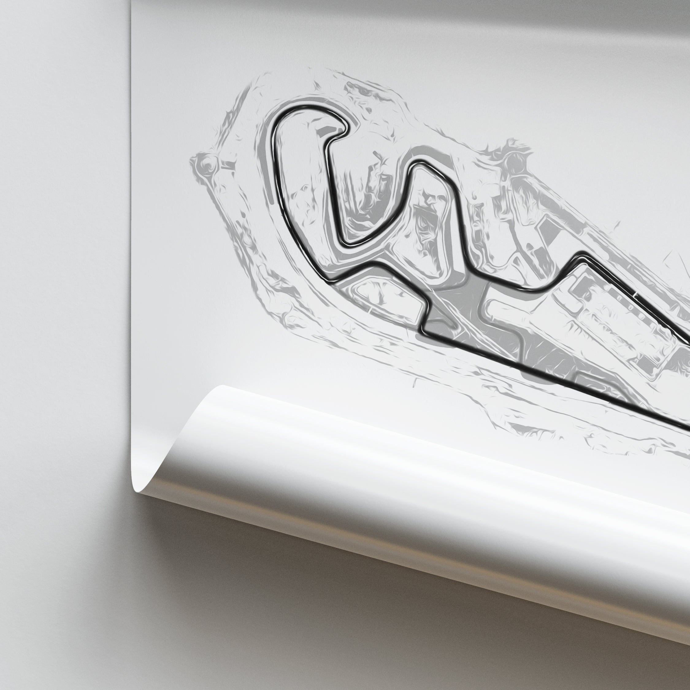 MotorLand Aragón - Racetrack Print