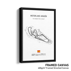 MotorLand Aragón - Racetrack Print