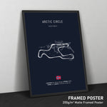 Load image into Gallery viewer, Arctic Circle Raceway - Racetrack Print
